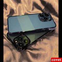 COVET ปิดทองเคสใส สำหรับ เคสกันกระแทก เคสไอโฟน11 เคสป้องกัน iPhone 11 12 13 14 Pro Max 7 8 Plus X Xs XR