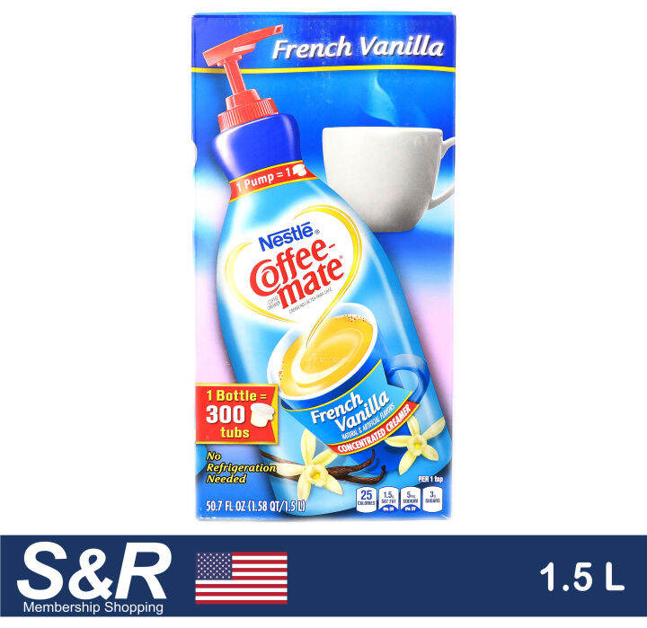 CoffeeMate French Vanilla Creamer 1.5L Lazada PH