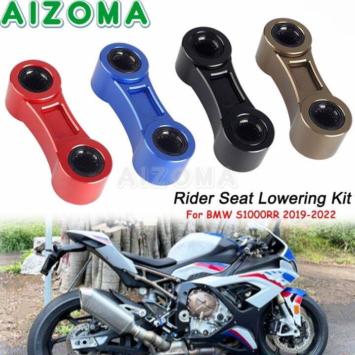 Aluminum Motorcycle Lowers Rider Seat Height 2025mm Lowering Links Support Bracket For BMW