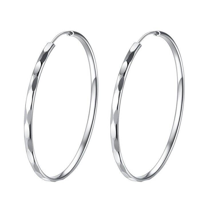 cod-sterling-silver-big-earrings-womens-hoop-new-trendy-european-and-fashion-net-red-high-end-sense-circle-rings