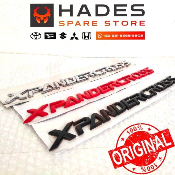 Emblem Kap Mesin Xpander Cross Engine Hood Logo Expander Cross Lazada Indonesia