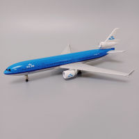 KLM Royal Dutch Airlines 20cm McDonnell Douglas MD-11 (DC10) 20cm Diecast Aircraft Model on Stand