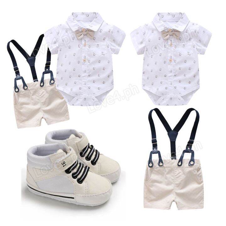 Baptismal Baby Boy Clothes Gentlemen Baptism Outfit 018 Months Infant