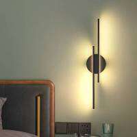 LED Modern Wall Light Bedroom Bedside Living Room Wall Lamp Nordic Balcony Aisle Study Corridor Interior Lighting Fixture