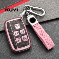 ‖ Car Interior Monopoly ‖-หนังรถ Remote Key Case สำหรับ Land Rover Range Rover Sport Evoque Freelander2สำหรับ Jaguar XF XJ XJL XE C X16 V12