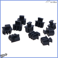 jianzhanqinl 10PC SFP ฝาครอบป้องกันโมดูลไฟเบอร์ SFP ครอบคลุม DUST CAP CAGE DUST Plug