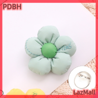 [ร้านแฟชั่น PDBH] ลดราคาด่วนเข็มกลัดดอกไม้ผ้ามาการองดอกไม้สีน่ารักเด็กผู้หญิงกระเป๋าเครื่องประดับขนาดเล็กห้อย