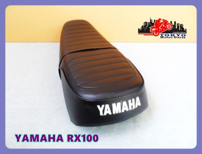 YAMAHA RX100 "BLACK" COMPLETE DOUBLE SEAT // เบาะ เบาะรถมอเตอร์ไซค์ สีดำ หนังพีวีซี งานสวย สินค้าคุณภาพดี