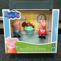 Peppapig Piggy George Paige Ice Cream Set Children S Play House Doll Model Toy Christmas Birthday Gift For Kids Anime