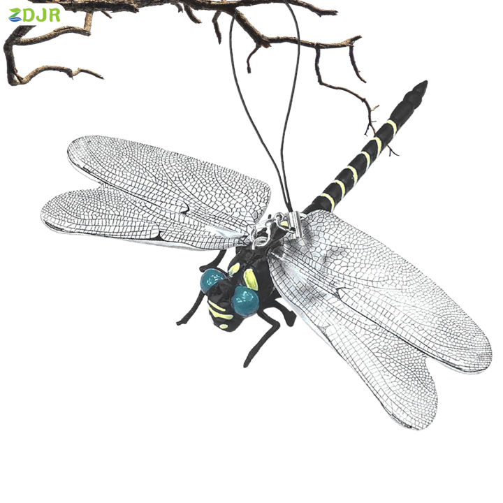 zdjr-ของตกแต่งแมลงปอปลอมเครื่องไล่แมลงภายนอกสำหรับ-hiasan-interior-และของสะสม