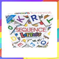 Sequence : Letters Board Game (อย่างดี) - บอร์ดเกม Letter เกมฝึกภาษาอังกฤษ เกมส์เสริมพัฒนาการ เกมเสริมทักษะ เกมฝึกทักษะ
