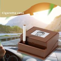 【CW】♕  cigarette case dispenser car storage box desk coffee and finishing one-click taking Gifts