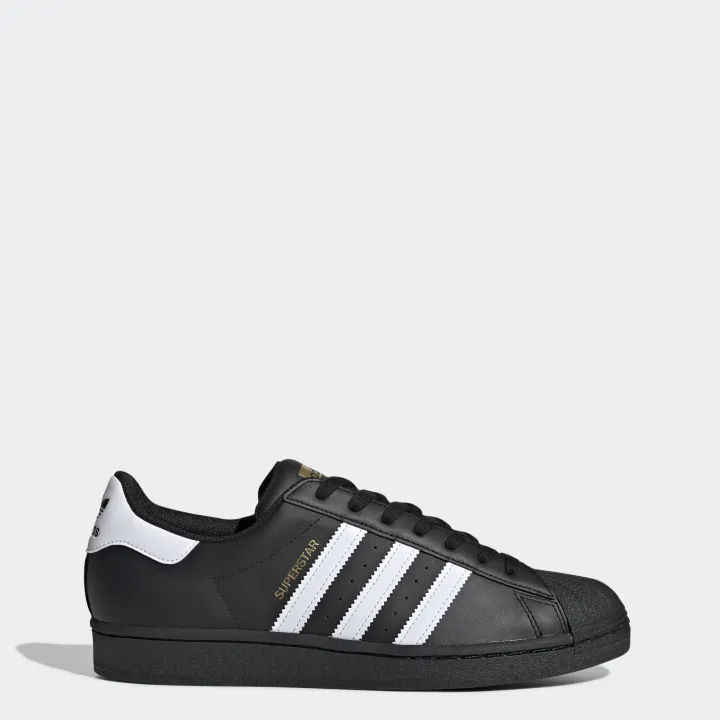 adidas superstar hitam