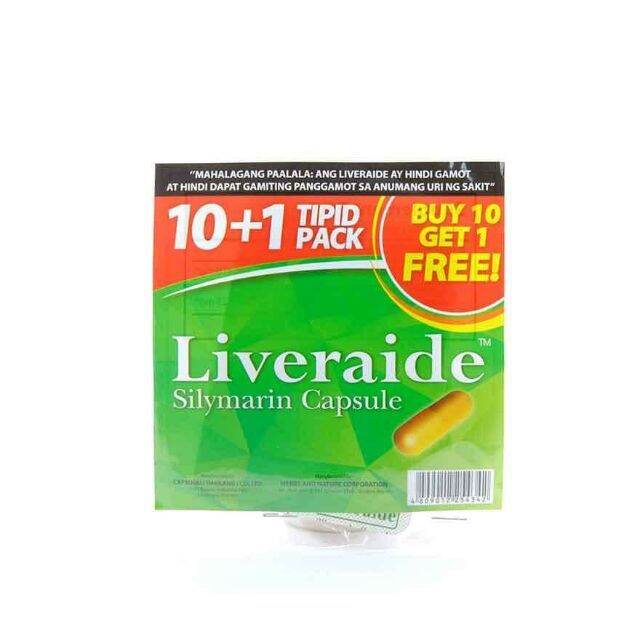 Liveraide Silymarin Capsule 10s Lazada Ph