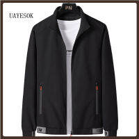 UAYESOK-Mens Jackets Autumn Korean Lightweight Jackets Fashion Blouse Jacket Waterproof and windproof jackets Men Coats Tops