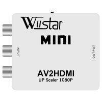 Wiistar Mini AV2HDMI Upscaler 1080P PS 2 DV Adpter AV RCA to HDMI VIDEO CONVERTER ADAPTER Adapters