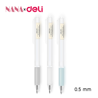 ปากกาเจลสีดำ ปากกาเจล Gel Pen ปากกาดำ ปากกา 0.5 mm ปากกากด อุปกรณ์การเขียน อุปกรณ์สำนักงาน เขียนลื่น แห้งไว 1แท่ง 12 แท่ง Nana Stationary