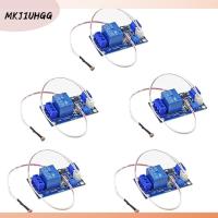 MKJIUHGG 5pcs XH-M131 โมดูลรีเลย์ photoresistor 10A DC 12V สวิตช์ควบคุมไฟ สวิตช์ไฟสวิตช์ โมดูลตัวต้านทานไวแสง Arduino สำหรับเด็ก