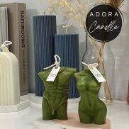 Đồ decor chụp ảnh Model Candle Đồ trang trí phòng ngủ nến thơm model ADORA