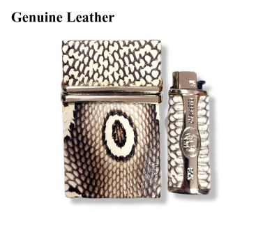 Pandora Thai กล่องซองบุหรี หนังงู-เห่า แท้ 100% Genuine Leather กล่องใส่บุหรีหุ้มด้วยหนังงูเเท้ กระเป๋าหนังงู สินค้าคุณภาพ ลวดลายธรรมชาติ
