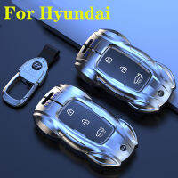 ZOBIG โลหะผสมสังกะสีสำหรับ Hyundai Key Fob ปก Key Fob กรณีสำหรับ Hyundai I30 Ix35 KONA Encino Solaris Azera Grandeur Ig สำเนียงซานตาเฟ Palisade ที่สำคัญเดิมเปลือกควบคุมระยะไกล