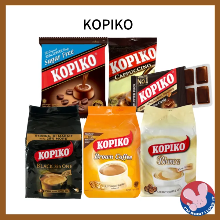 KOPIKO Coffee Candy Collection sugar free candy / kopiko / kopiko
