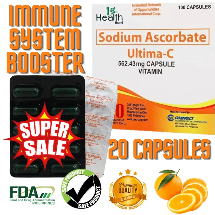 ULTIMA C CAPSULE 2 BLISTER = 20 CAPSULES (VITAMINS NA PANGPATABA
