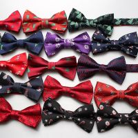 2021 Net Red Mens Christmas Bow Tie Fashion New Christmas Party Bow Tie Mens Womens Personalized Bow Tie Boys Clothing