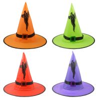[Free ship] witch hat and cosplay magic card glowing pendant