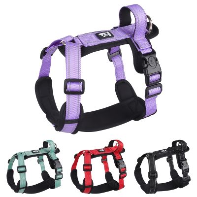 【YF】 Pet Dog Harness With Handle for Small Large Dogs French Bulldog Vest Adjustable Puppy Chest Straps Labrador Collars