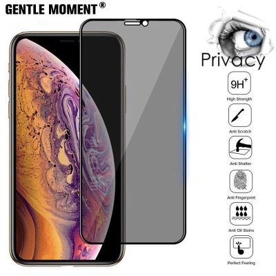 GENTLE MOMENT Tempered Glass For iPhone 14 13 12 11 Pro Max XR XS X 7 8 Plus SE Mini Privacy Screen For iPhone 6 6S 7 8