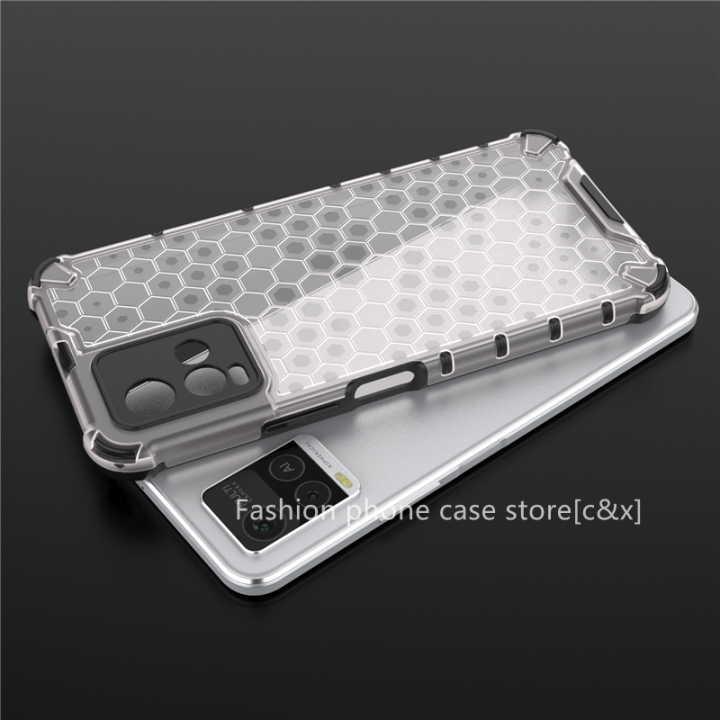 phone-case-เคส-vivo-y21-y21s-y33s-vivo-x70-pro-5g-เคสโทรศัพท-new-sport-style-casing-honeycomb-technology-shockproof-lens-protective-military-grade-protection-hard-cover-2021