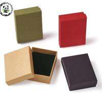 12pcs Cardboard Jewelry Set Gift Box Ring Necklace Bracelets Earring Gift Packaging Boxes With Sponge Inside Rectangle