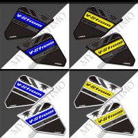 ของมาใหม่! สำหรับ Suzuki V STROM V-STROM DL 650 XT 650XT ผจญภัยถังปลอกปกป้องเข่า Fairing Fender ถังน้ำพับได้พกพาได้กรณีสติ๊กเกอร์น้ำมันรถ