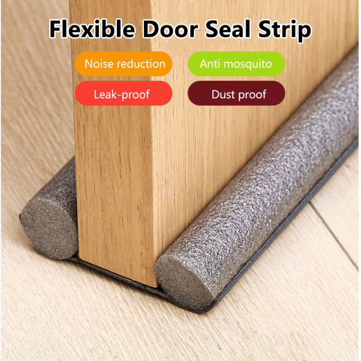 95cm Flexible Door Seal Strip Rubber Waterproof Soundproof Guard Sealer