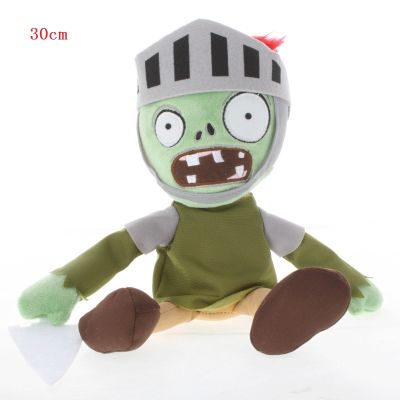 Newest 30cm PVZ Plant Vs Zombies 2 Plush Toys PVZ Zombies Cosplay Knight Zombie Plush Toy Dolls For Kids Gifts
