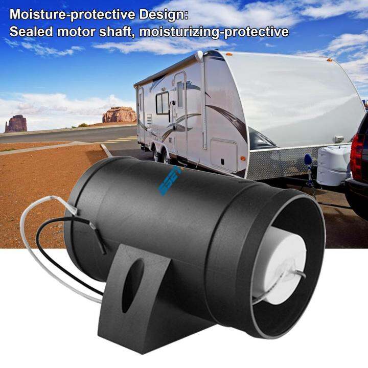 Automotive Accessoreis 12V RV Engine Room DC Fan Marine Exhaust Fan
