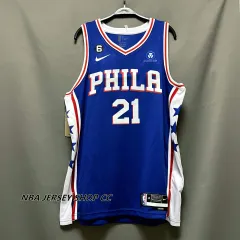 Mens Philadelphia 76ers Joel Embiid 2022/23 Association Edition Basketball  Jersey