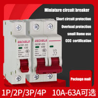 TPN 1P Mini Circuit Breaker MCB 10A,16A,20A,25A,32A Mini Air Switch C45สวิตช์แรงดันต่ำ