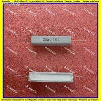 10Pcs RX27 Horizontal cement resistor 20W 27 ohm 20W 27R 27RJ 20W27RJ 27ohm Ceramic Resistance precision 5 Power resistance