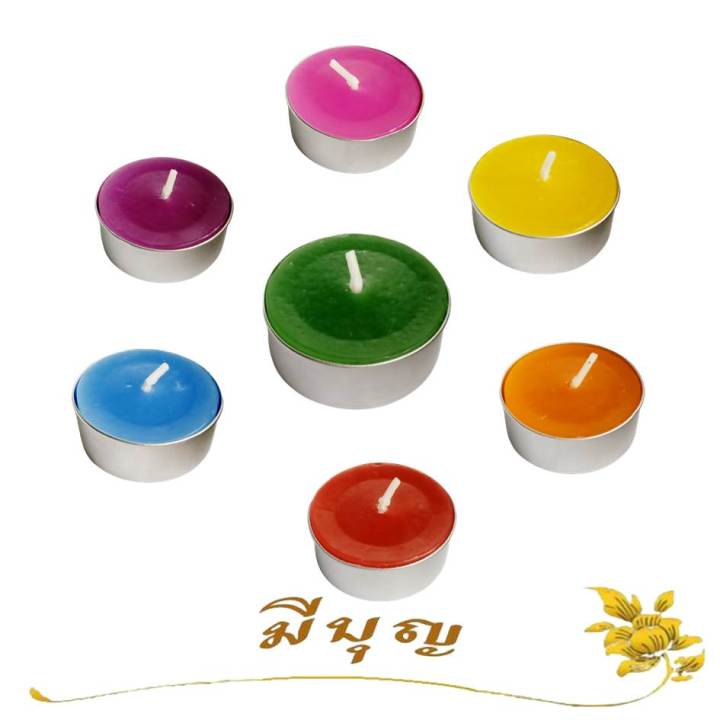 เทียนทีไลท์-tealight-candle-เทียนหอม-เทียนถ้วย-เทียนสปา-เทียนอโรม่า-1-pcs-ซื้อ1แถม1