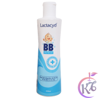 Sữa tắm gội toàn thân Lactacyd BB chai 250ml ngừa rôm sẩy, chăm sóc da và tóc cho bé - sua tam goi cho be tri rom sảy thumbnail