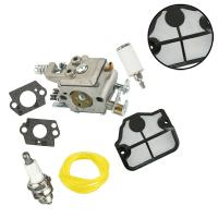 【YF】 1set Carburetor For Husqvarna 36 41 136 137 141 142 Chainsaw Zama C1Q W29E Carb Carburetors Gasket Air Filter Spark Plug New