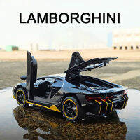 LP770 LP750 1:32 Lamborghinis รถโลหะผสมกีฬารถรุ่น Diecast Sound Super Racing ยกหางรถร้อนล้อสำหรับของขวัญเด็ก