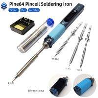 Pine64 Pinecil สมาร์ทมินิแบบพกพา Soldering เหล็ก Dual Power USB-C DC5525 DC แจ็คเชื่อมเครื่องมือ B2 BC2 KU C1 Tip