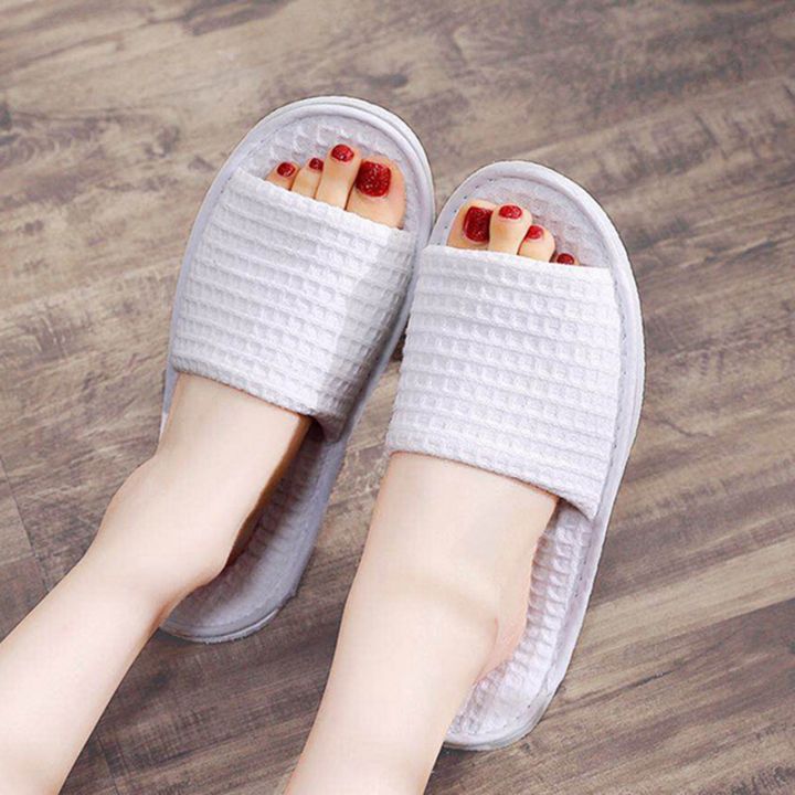 spa-slippers-5-pairs-open-toe-toe-disposable-slippers-fit-size-for-men-and-women-for-hotel-home-guest-used