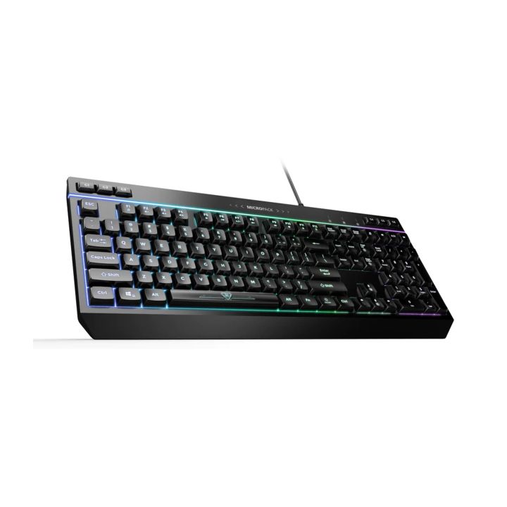 คีย์บอร์ด-micropack-keyboard-gaming-gk-10-black