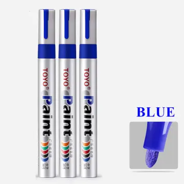 3/5 PCS 0.7/1.0/2.5MM White Permanent Marker Pens Paint Markers For Wood  Rock Plastic Leather Glass Stone Metal Art Supplies - AliExpress