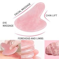 【YF】♗﹍▪  Gouache Scraper Gua Sha Board Guasha Stone Massage Face Lift Tools Neck Back Acupuncture