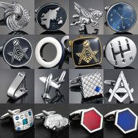 【hot】 Entertainment Silvery Fashion Mens French Shirt Movie Cufflink Car Logo Cuff Links